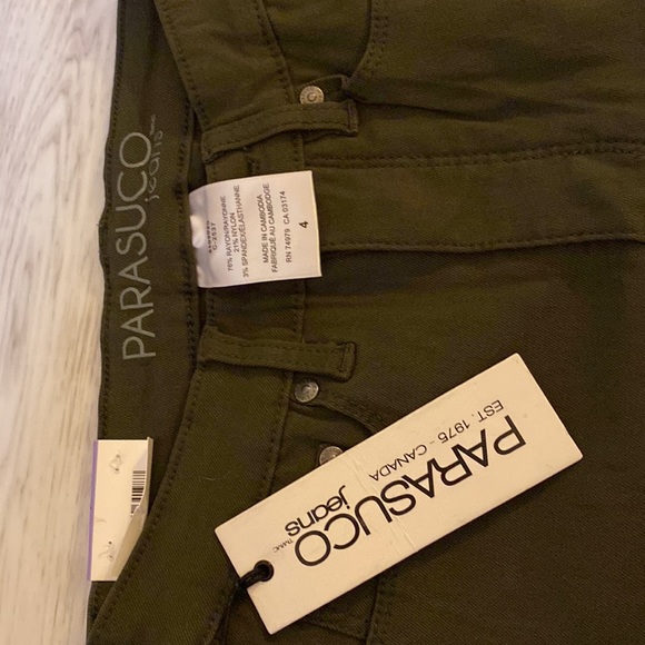 Olive skinny pants parasuco - Picture 2 of 2